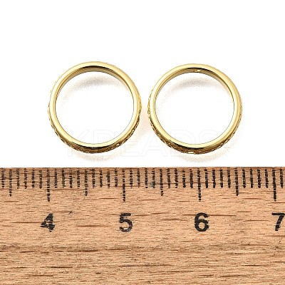 Brass Bead Frame KK-S508-40G-03-1