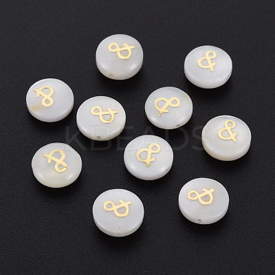 Natural Freshwater Shell Beads SHEL-N003-22-01-1
