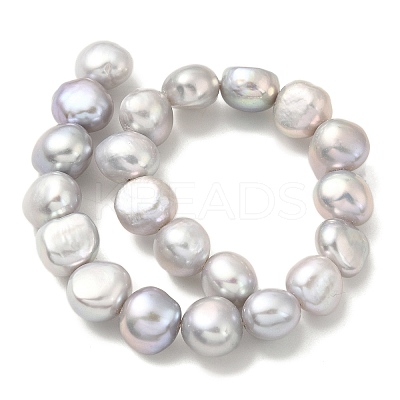Dyed Natural Cultured Freshwater Pearl Beads Strands PEAR-A006-10G-1