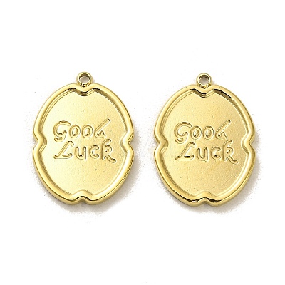 304 Stainless Steel Pendants STAS-L022-114G-1