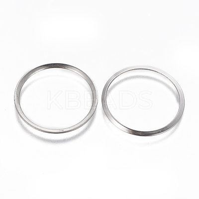 Tarnish Resistant 201 Stainless Steel Linking Rings STAS-L233-011B-P-1