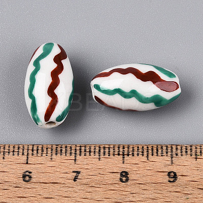 Handmade Porcelain Beads PORC-T134-15A-1