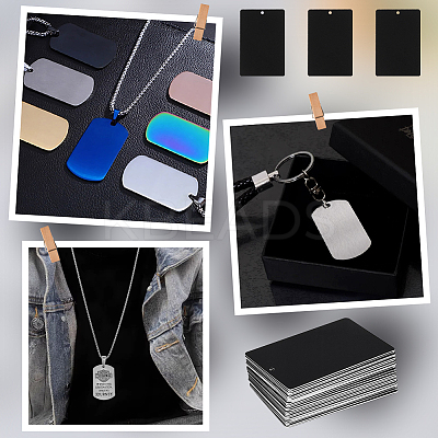 25Pcs Aluminum Pendants AJEW-BC0009-47A-1