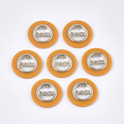 Opaque Acrylic Pendants MACR-T031-04-M-1