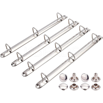 Steel A4 Notebook 3-Ring Binder Mechanism FIND-BC0003-19-1