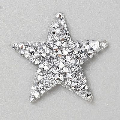 Resin Hotfix Rhinestone DIY-WH0430-942B-1