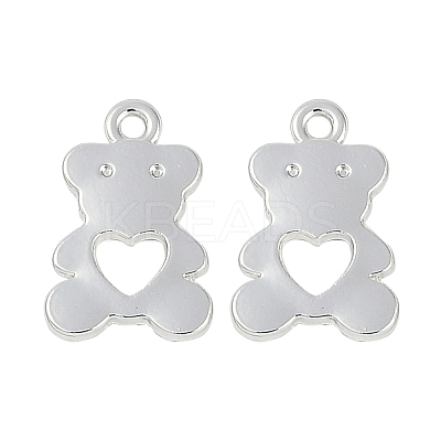 Rack Plating Alloy Pendants PALLOY-D029-16S-RS-1