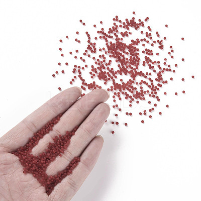 12/0 FGB Grade A Round Glass Seed Beads SEED-Q006-M08-1