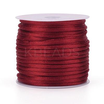 Nylon Satin Rattail Cords NWIR-L006-2mm-05-1