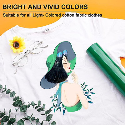 Blank Heat Transfer Vinyl Sheet Rolls DIY-WH0043-61A-1