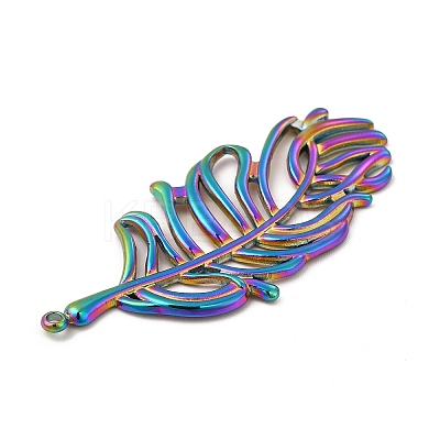 Ion Plating(IP) 304 Stainless Steel Big Pendants STAS-A070-18MC-1