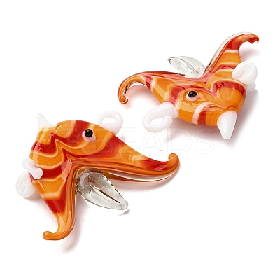 Handmade Lampwork Pendants LAMP-I031-01E-1