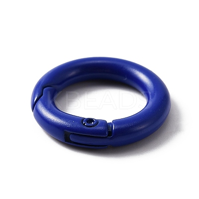 Zinc Alloy Spring Gate Rings FIND-WH0036-30B-19-1