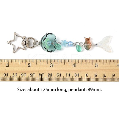 Glass & Acrylic Pendant Decorations KEYC-FS00033-04-1