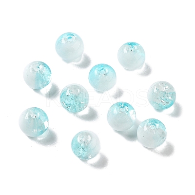 Handmade Transparent Lampwork Beads LAMP-K040-02B-1