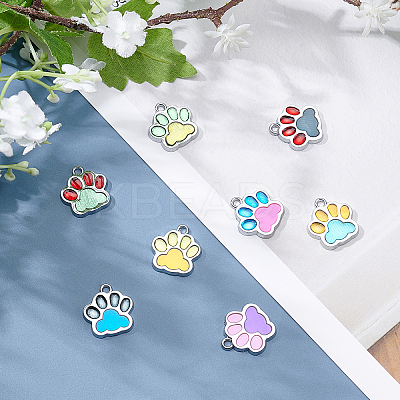 Zinc Alloy Enamel Pendants ENAM-PH0001-47-RS-1