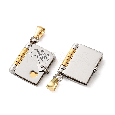 304 Stainless Steel Pendants SA-CBA694E-01GP-04-1