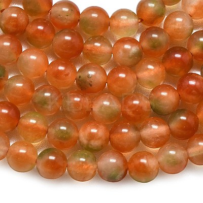 Natural Malaysia Jade Beads Strands G-L645-C01-4mm-29-1