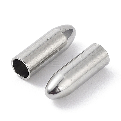 Non-Tarnish 304 Stainless Steel Cord Ends STAS-K146-091-01A-1