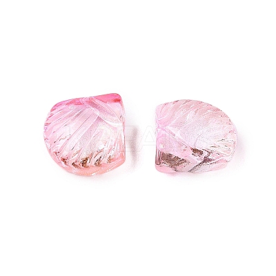 Baking Paint Transparent Glass Charms DGLA-N005-11-1