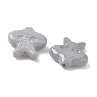 Baking Paint Glass Beads LAMP-D303-05B-1