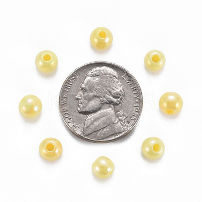 Opaque Acrylic Beads MACR-S370-D6mm-A10-1