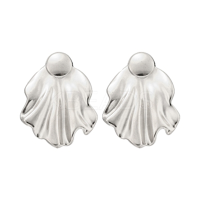 304 Stainless Steel Studs Earrings for Women EJEW-K306-25P-1
