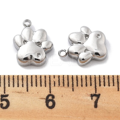 Anti-Tarnish 304 Stainless Steel Charms STAS-R130-16P-1