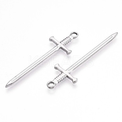 Non-Tarnish 304 Stainless Steel Pendants STAS-N098-135P-1