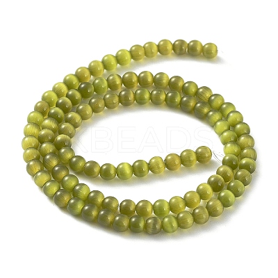 Cat Eye Beads Strands CE-F022-4mm-04-1