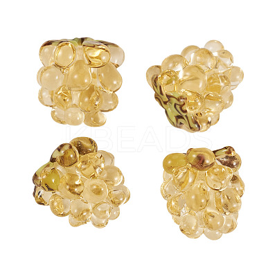 4Pcs Handmade Lampwork Beads LAMP-TA0002-24E-1