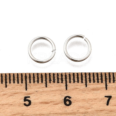 Rack Plating Brass Open Jump Rings KK-O139-18V-S-1