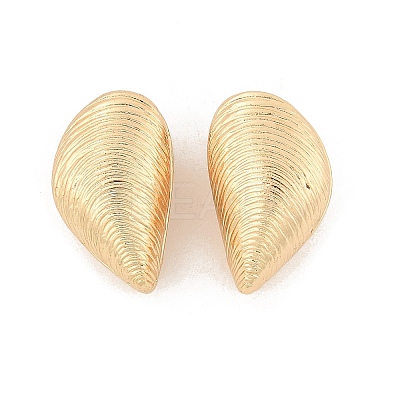 Brass Hoop Earrings for Women LS-EJEW-U041-06G-1