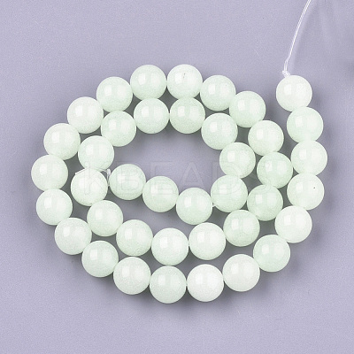 Synthetic Luminous Stone Beads Strands G-S200-08C-1