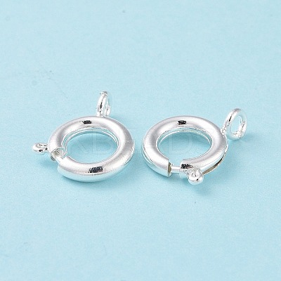 Eco-friendly Brass Spring Ring Clasps LS-KK-D082-01B-S-1