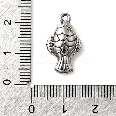 304 Stainless Steel Pendants STAS-B103-05A-P-1