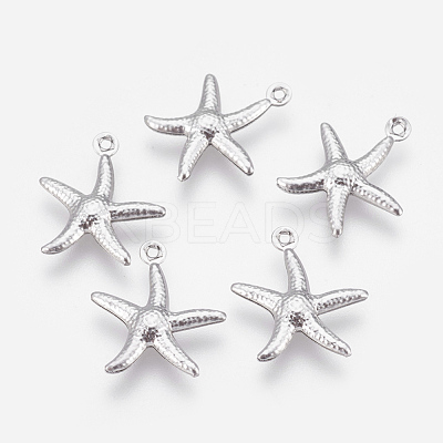 Tarnish Resistant 316 Surgical Stainless Steel Pendants STAS-P208-21P-1