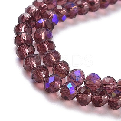 Electroplate Glass Beads Strands LS-EGLA-A034-T2mm-L14-1