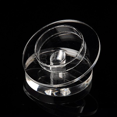Organic Glass Bracelets/Bangles Display Racks BDIS-N001-02-1