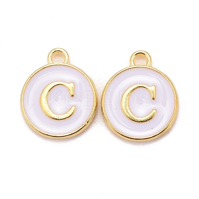Golden Plated Alloy Charms ENAM-S118-01C-1