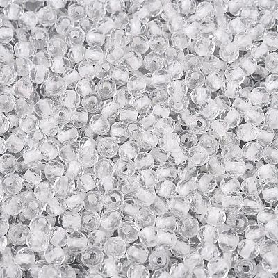 FGB Grade A Transparent Glass Seed Beads SEED-Q040-03A-12-1