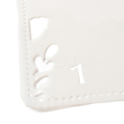 4Pcs 4 Styles PET Out Drawing Painting Stencils DIY-XCP0003-06-1