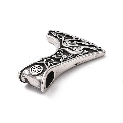 304 Stainless Steel Pendants STAS-J039-14AS-1