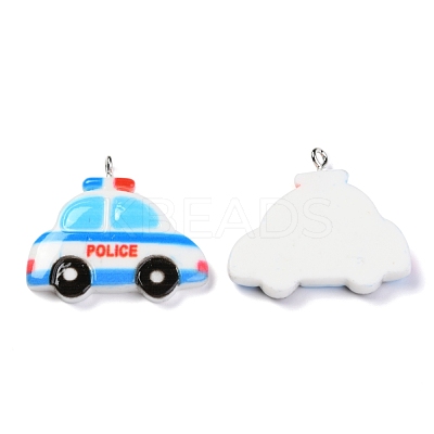 Resin Pendants RESI-O009-11-1