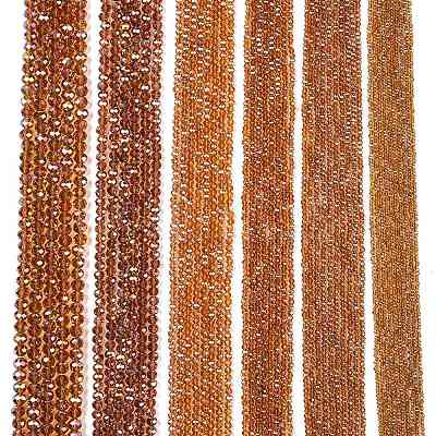 Electroplate Glass Beads Strands EGLA-A044-T2mm-B04-1