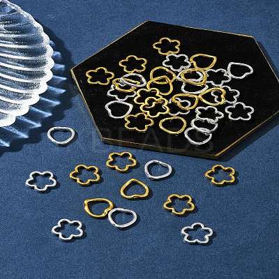 50Pcs Tibetan Style Alloy Bead Frame TIBEB-FS0001-11AS-1