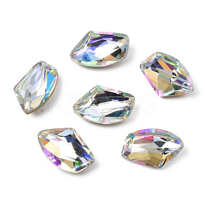 48Pcs Glass Rhinestone Cabochons MRMJ-N029-03-13-1