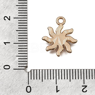 Alloy with Red Enamel Pendants AL-CBA2F44-06G-1