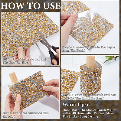 Self-adhesion Resin Rhinesatone Hotfix Rhinestone DIY-WH20031-053H-1