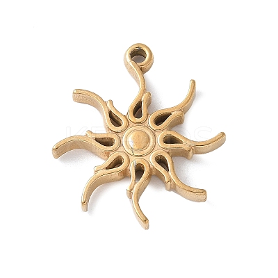 304 Stainless Steel Pendants STAS-E548-07G-1